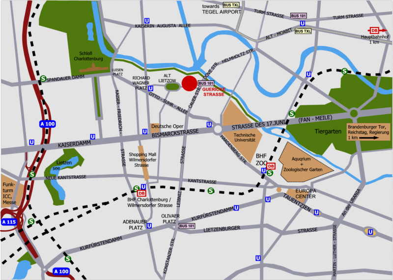 Stadtplan-Charlottenburg